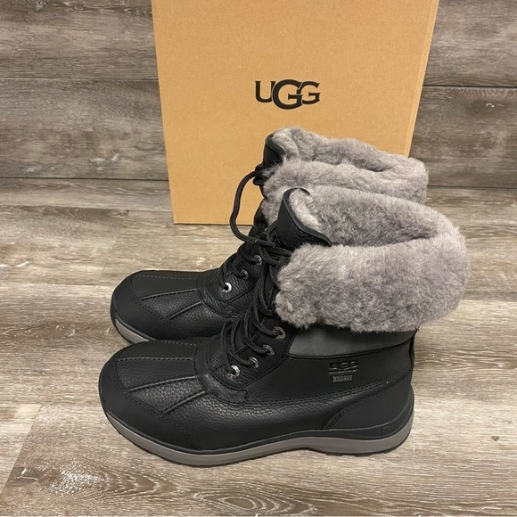 UGG | Adirondack Boot III In Black Snow Boots NEW Size 10 - Picture 11 of 12